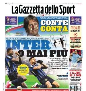 Gazzetta: "Conte conta, nessuno come lui al primo anno di Napoli"