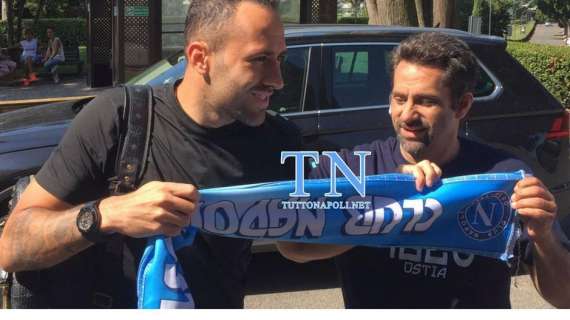 FOTO&VIDEO TN - "Sono molto felice", Ospina a Villa Stuart per le visite: sciarpa al collo per portiere