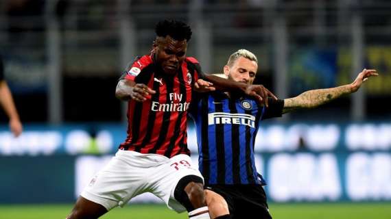 Inter-Milan, intervallo senza reti: Nainggolan esce per infortunio, annullati un gol a testa