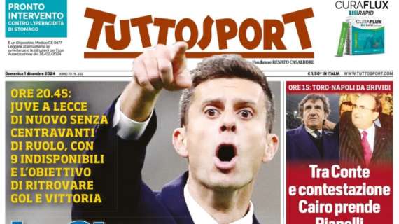 Tuttosport: "Tra Conte e contestazione Cairo prende Pianelli"