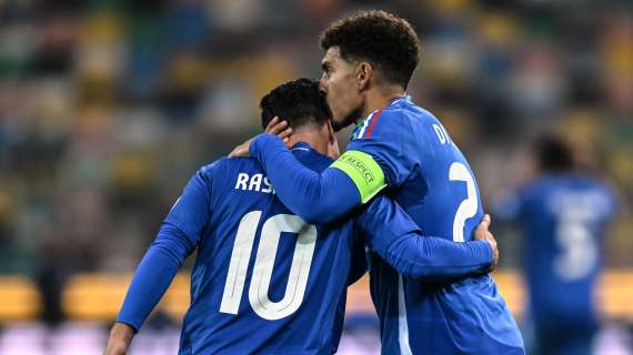 Italia-Israele, raddoppio del capitano Di Lorenzo su assist di Raspadori!