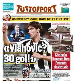 Tudor su Tuttosport: "Vlahovic? 30 gol"