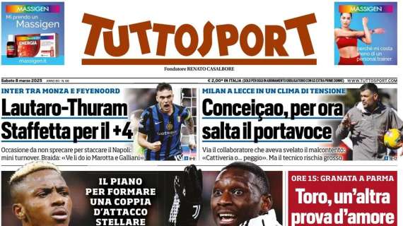 Tuttosport: "Juve, Osimhen con Kolo Muani: affari complessi ma fattibili!"