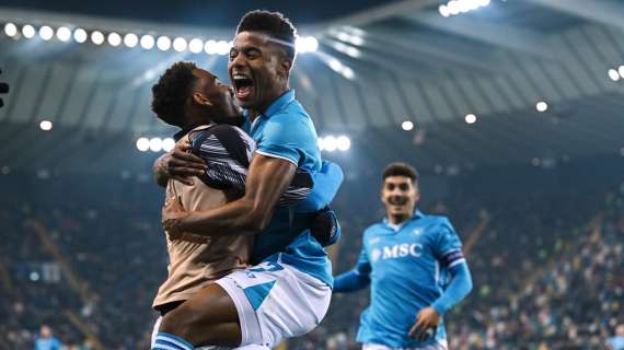 Udinese-Napoli 1-3, le pagelle: Neres da impazzire, Anguissa super! Lukaku ci mette la firma