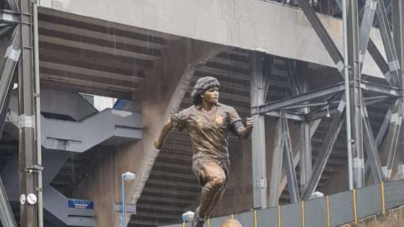 Ass. Ferrante: "Ecco quando sarà esposta la statua di Maradona all'esterno dello stadio"