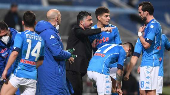 Il Napoli non vince più in trasferta: 3 sconfitte e un pari nelle ultime 4