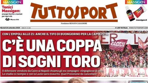 Tuttosport: "Inter-Inzaghi, quante spine dietro Lautaro"