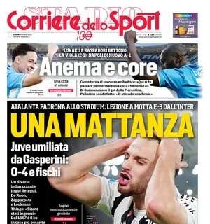 Corriere dello Sport sul Napoli: "Anema e Core"