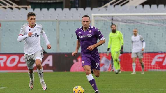 Fiorentina, Ribery e Pezzella in gruppo: col Napoli ci saranno, in dubbio Borja Valero