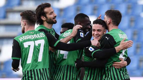 Il Sassuolo vince e sogna l'Europa: battuto 2-1 il Genoa
