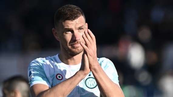 Inter, Dzeko: "Non mi aspettavo che il Napoli andasse così bene, speriamo rallentino un po'"