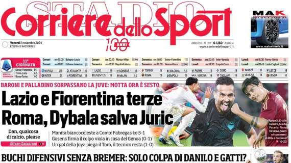 Cds: "Juve violata. Napoli, il muro di Conte"