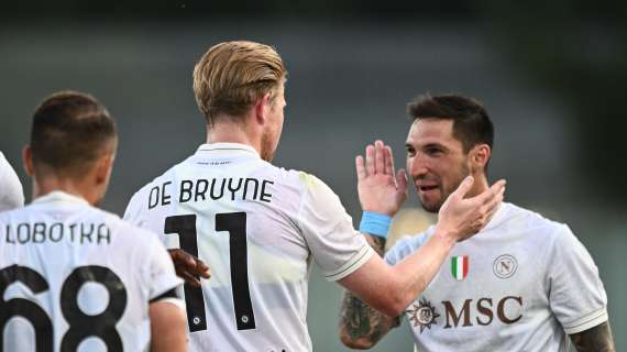 Politano a Crc: "Stanchi ma contenti! Primi 25’ al top. De Bruyne? C’è solo da imparare…”