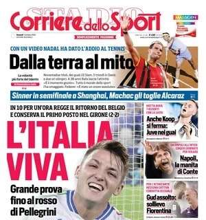 Corriere dello Sport: "Napoli, la manita di Conte"