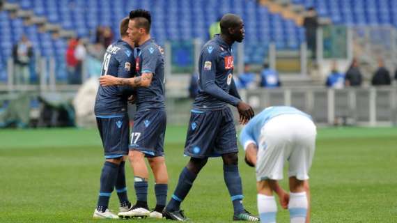 Lazio-Napoli 1-1, le pagelle: Gabbiadini ancora decisivo, De Guzman e Lopez inesauribili. Sorprende Britos, male Ghoulam