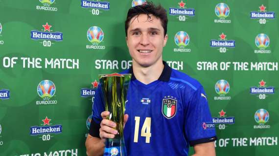 Star of the Match, Chiesa in conferenza: "Adesso viene il bello: siamo qui per alzare il trofeo"
