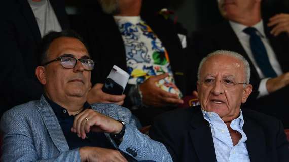 De Luca: "Napule è? Allo stadio cantiamola fino alla fine. Non dico altro..."