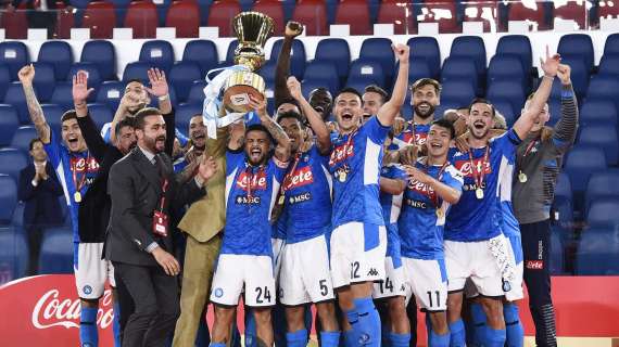 Coppa Italia, definito il 3° turno del 28 ottobre: due gare riguardano il Napoli