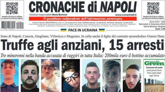 Cronache di Napoli: "Raspadori si gioca tutto in Coppa Italia"