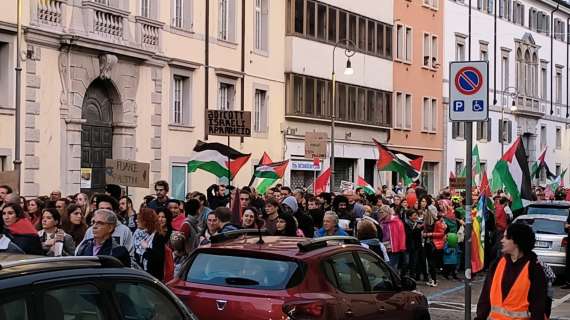 Italia-Israele, corteo pro Palestina e stadio blindato: nessun incidente