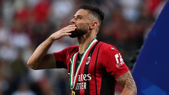 Milan, Giroud: "Ecco che dissi a Saelemakers quando sbagliò il 2-0 facile a Napoli"