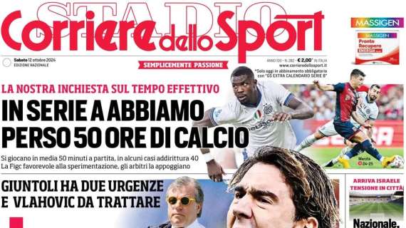 Corriere dello Sport sulle mosse bianconere: "Juve in prestito"