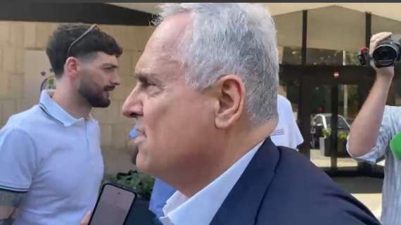 Lotito: "Il calcio non riceve aiuti come il cinema. Diritti Tv? Dipende anche dalle squadre..."