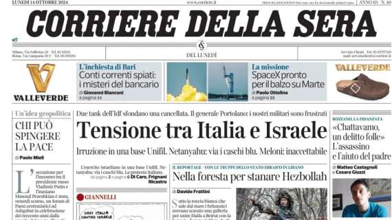 Corsera su Italia-Israele: "Spalletti non si fida di nessuno"