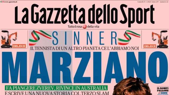 Gazzetta: "Rispostona dell'Inter, Lautaro è l'anti Napoli"