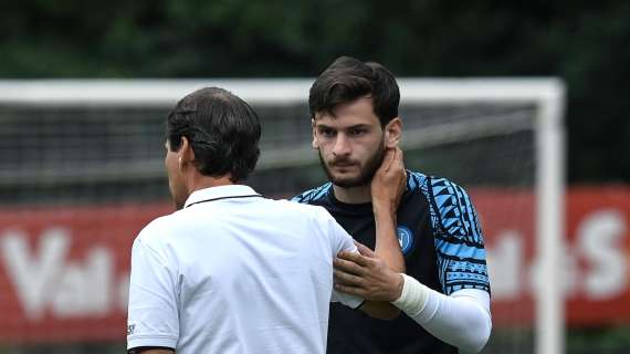 Garcia su Kvara: “Gli ho parlato. Serve leggerezza, se pensa solo al gol…”