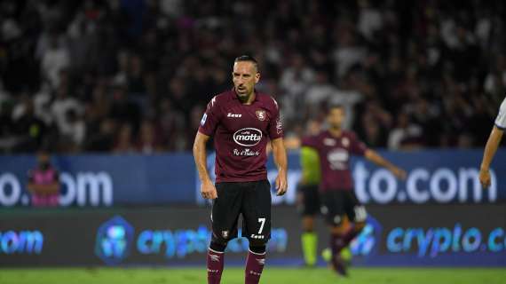 La Salernitana continua a perdere i pezzi per Napoli: in dubbio anche Ribery