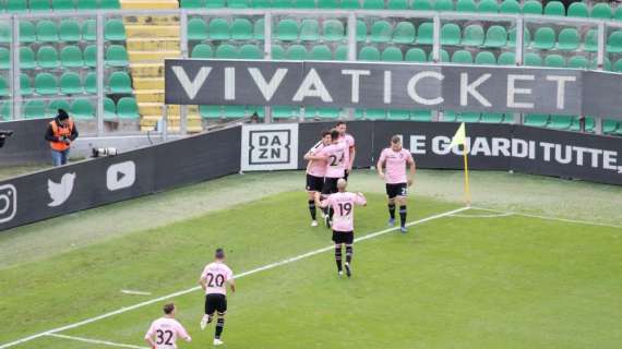 Serie B, Spezia-Palermo: 1-1 f.p.t.