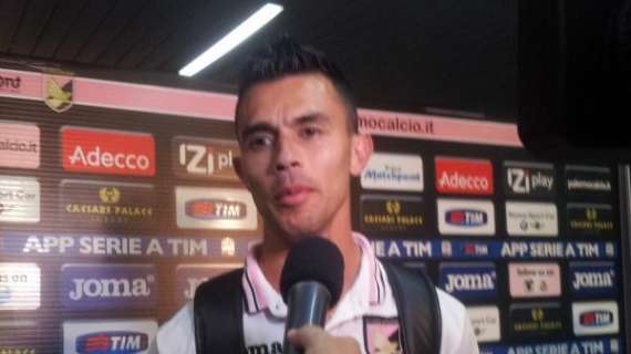 Palermo, Gonzalez: "Felice per il goal ma soprattutto per la vittoria"