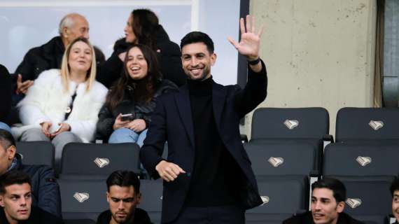 Palermo, ieri Pastore in Tribuna al Barbera