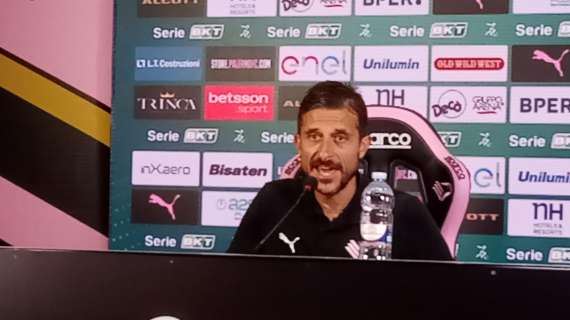 Palermo, Dionisi: "Dobbiamo essere in partita dal primo all'ultimo minuto"