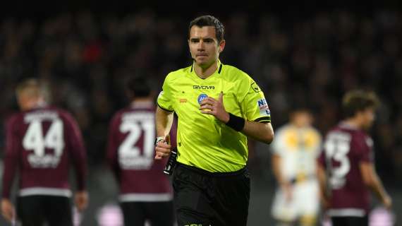 Spezia-Palermo, arbitra Ghersini