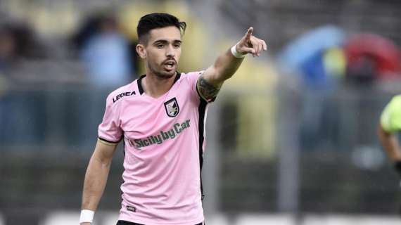 Serie B, Palermo-Avellino: 1-0 f.p.t.