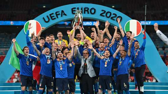 Europei, l'albo d'oro aggiornato: Italia Campione d'Europa