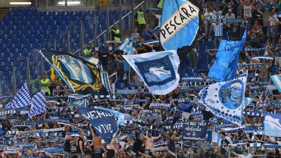 Verona-Pescara: saranno 542 i tifosi biancazzuri al Bentegodi