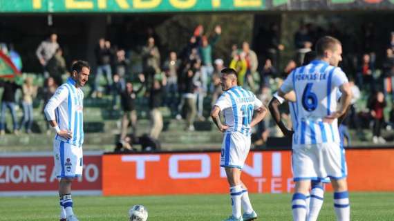 Pescara beffato all'ultimo minuto: ennesima sconfitta
