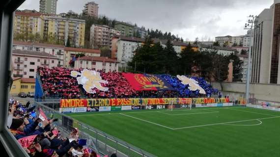 Potenza-Messina 2-3, rossoblù ko al Viviani