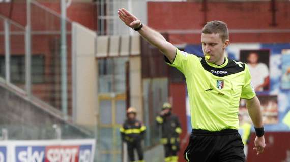 Frosinone-Reggina, l'arbitro della gara è Serra: secondo incrocio con gli amaranto