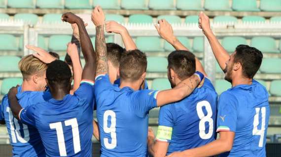 EX REGGINA - Coppolaro al primo gol in Azzurro