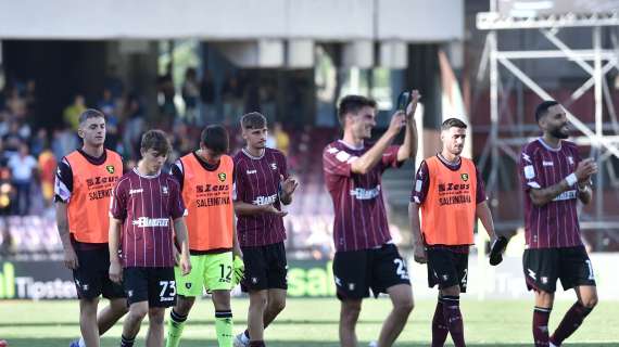 Le gare della domenica della serie B: colpo Salernitana, Cosenza ko, pari Catanzaro