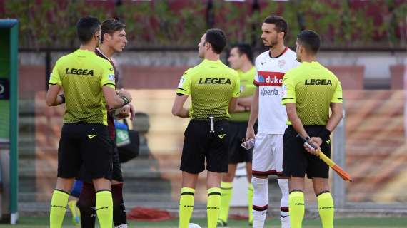 Serie B, gli arbitri della diciassettesima giornata: Ascoli-Reggina a Ghersini