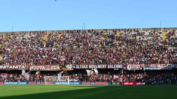 I tifosi della Salernitana: la notizia più bella in una stagione da incubo in campo