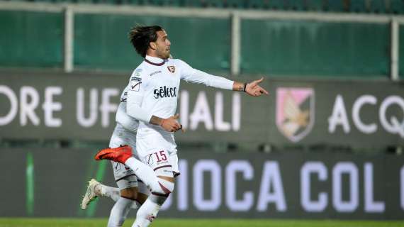 Salernitana, seconda vittoria consecutiva al Barbera: è la quinta della storia