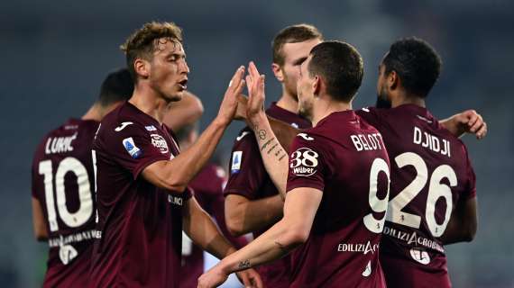 Serie A, Sampdoria ancora sconfitta, il Torino vede l'Europa: la classifica