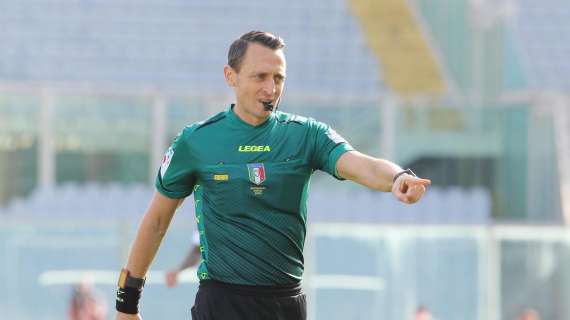 Salernitana-Lazio: la scheda dell'arbitro Abisso, solo una vittoria granata in 10 precedenti