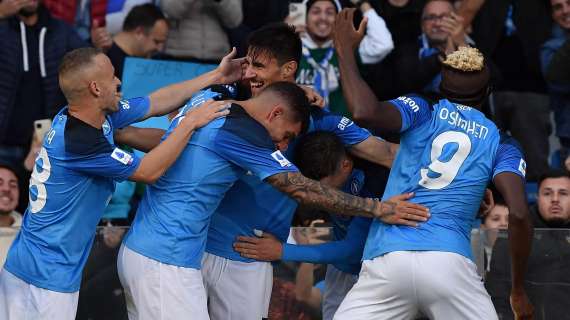 Serie A, vittoria col brivido per il Napoli contro l'Udinese: la classifica